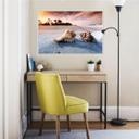 Poster autocollant - W - Paradis de Coquillages