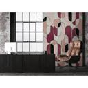 Fotomural Paredes de Patel 3 Ritz 3 morado, rosa, negro, gris
