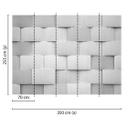 grå non-woven tapet Designwalls AluPattern 