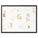 Póster habitación infantil Oliver Robins - Dulces sueños blanco