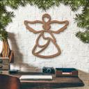 Arte en madera de caoba - Angel