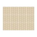 Azulejos Adhesivos Boho - Círculos capuchino - Lote de 12