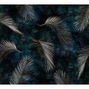 Guido Maria Kretschmer Fotobehang Art Edition Glossy Palms Silver