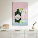Canvas, Lienzo - Cóctel Gin Tonic - Lizde
