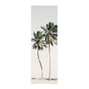 Póster de tela Palmeras tropicales en la playa - Sisi & Seb - Panorama