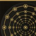 Versace ikke-vævet tapet I Love Baroque Medusa Circles Black Gold luksuriøst