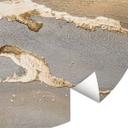 Tapet cirkel Gyldent sand - Purina-Purite - vliesetapet/selvklæbende non-woven tapet