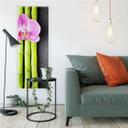 Zelfklevende Poster - Orchid and Bamboo