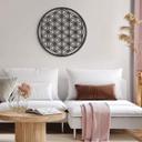 MDF - Decoración en madera - Flor de la vida