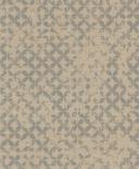 Papel pintado no tejido en estilo ornamental estrellas gráfico beige