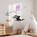 Wallsticker - Agullo - Havdyr (sæt)