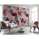 Non-woven tapet - Farverig Mickey - 400 x 250 cm