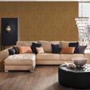 tapet A.S. Creation barokoptik i guld non-woven tapet med glasperler tapet med ornamenter tapet med ornamenter