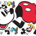 Wallsticker Disney Mickey Mouse - Maxi Sticker