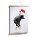 Poster Cycling Bear