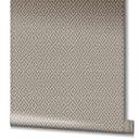 grafisk tapet, non-woven tapet Flora brun, beige