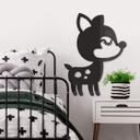 Decoración acrílica animal - ciervo