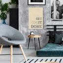 Decoración en madera de álamo - Get shit done