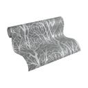 Skovtapet grå sølv - non-woven tapet natur A.S. Création