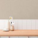Ikke-vævet tapet i brun-beige - naturligt look med tekstilstruktur