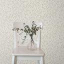 Tapet med bladmotiv Opus beige