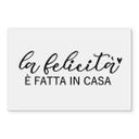 Stænkplade - La felicità è fatta in casa - Transparent