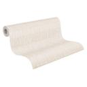 grafisk tapet hvid guld linieret - grafisk mønster tapet - non-woven tapet med stregmønster