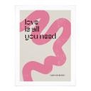 Plakaten Love is all you need - Volfova