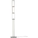 Stehleuchte Sia, metallic, 157 x 27 cm, Metall Stehlampe, dimmbar