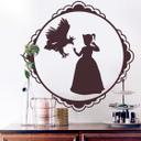 Sticker mural - Le monde fantastique - Princesse