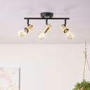Deckenleuchte Karl, gold, 35,5 x 14,5 cm, Metall Lampe