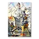 Tableau sur verre Zamart - Kandinsky rencontre Dresde