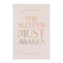 Tekstil plakat Filmcitat fra Dune - The Sleeper must awaken