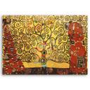 Canvasbillede, Gustav Klimt livets træ
