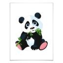Plakat - Spisende Panda