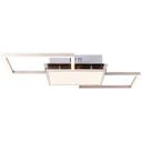 Deckenleuchte Yara, metallic, 7 x 51 cm, Metall Deckenlampe, dimmbar
