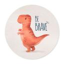 Póster Dino Be Brave - T-Rex - Tunaboylu - Redondo