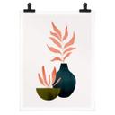 Póster Kubistika - Plantas otoñales