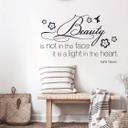 Beauty is not in the face...