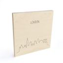 Billede af træ Skyline London Outline