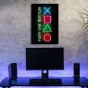 Canvasbillede, spillekonsol controller til gamere