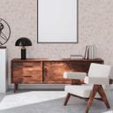 Papel pintado efecto metalizado gris beige plata - papel pintado texturado moderno