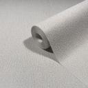 Papel pintado no tejido de color beige texturado liso moderno 