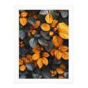 Póster Hojas brillantes en otoño - Jaszke