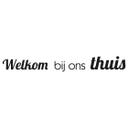 Muursticker Welkom bij ons thuis  incl. 5 Fotolijstjes