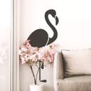 Sticker mural - Flamant rose 02