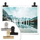 Póster Quiero ver el mundo