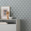 SCHÖNER-WOHNEN non-woven tapet, grafisk tapet grøn