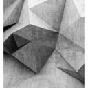 Fotomural 3D de hormigón - Papel pintado 3D de hormigón 