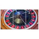 3 stykke lærredstryk, Roulette Poker Gambling